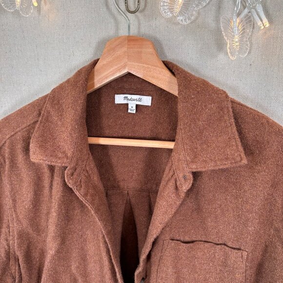 Madewell Flannel Kempton Button-Up Shirt | Size M - Picture 3 of 8